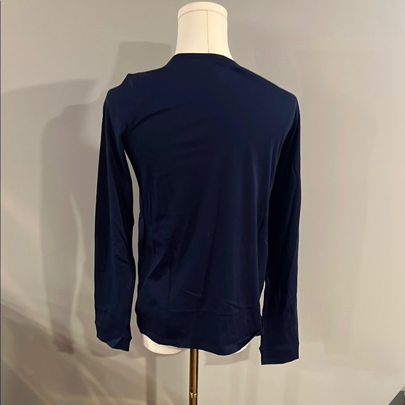 Lands' End Blue Long Sleeve Tee with Graphic Design - Picture 3 of 3